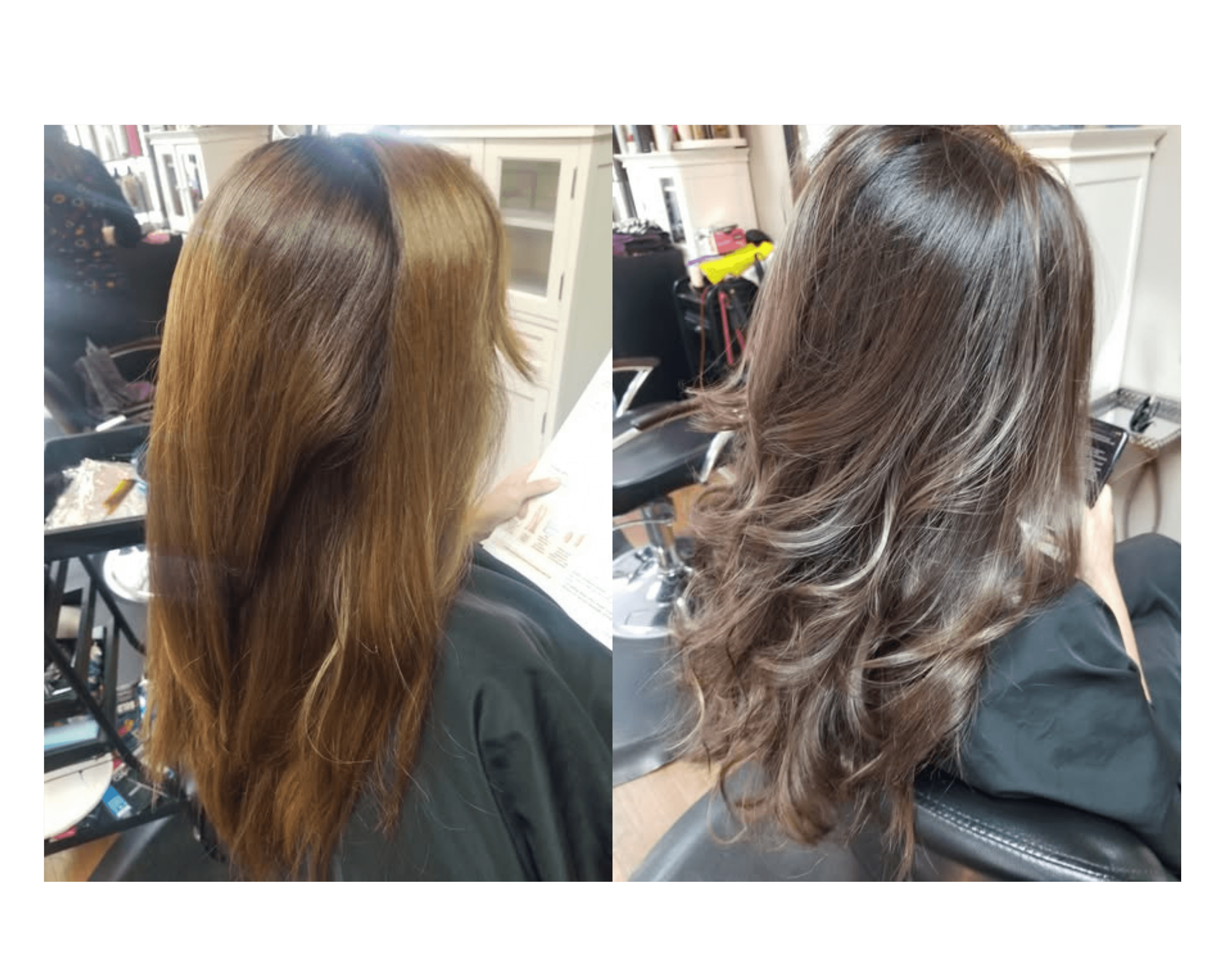 Color correction and balayage transformation by Hair by Beth in Riverview FL