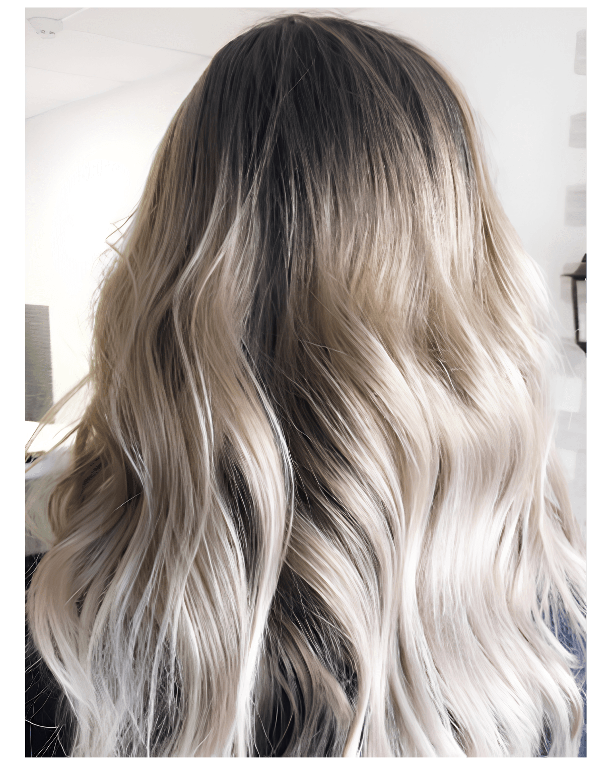 Color correction transformation in progress at Hair by Beth in Riverview FL