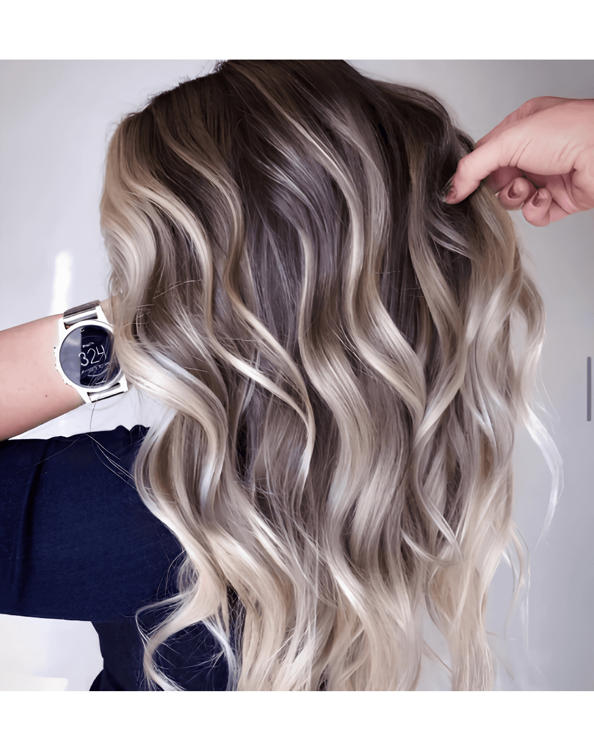 Glossy custom hair color and highlights by Beth Lammon in Riverview FL